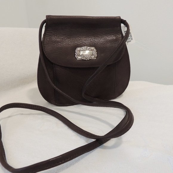 Small Leather Cross Body Fossil Bag - Picture 1 of 7